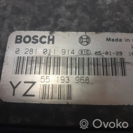 Opel Vectra C Sterownik / Moduł ECU 55193968