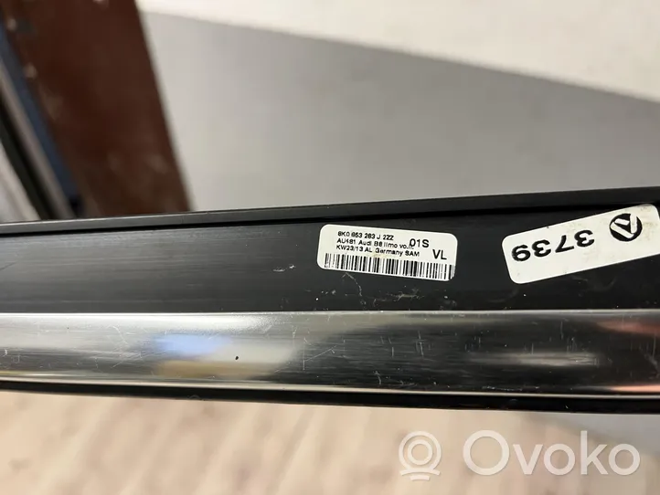 Audi A4 S4 B8 8K Front door trim (molding) 8K0853283J