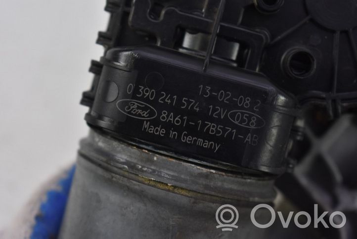 Ford Fiesta Mechanizm i silniczek wycieraczek szyby przedniej / czołowej 8A61-17500-AG