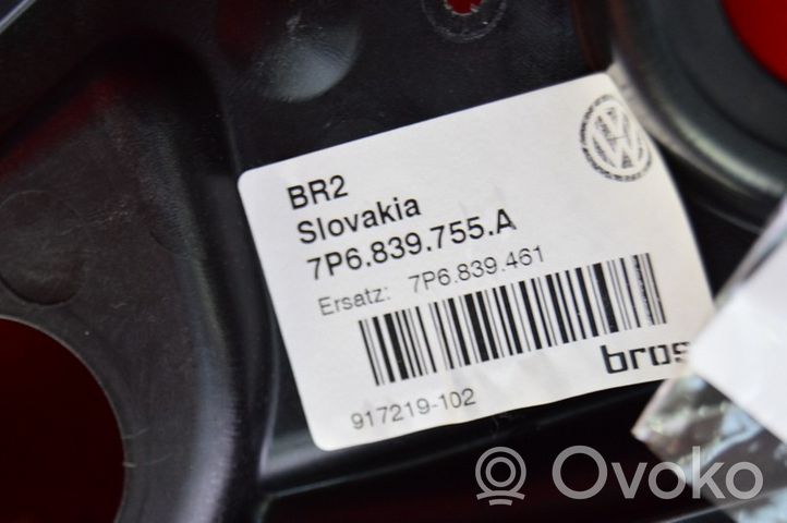 Volkswagen Touareg II Takaoven ikkunan nostin moottorilla 7P6839755A