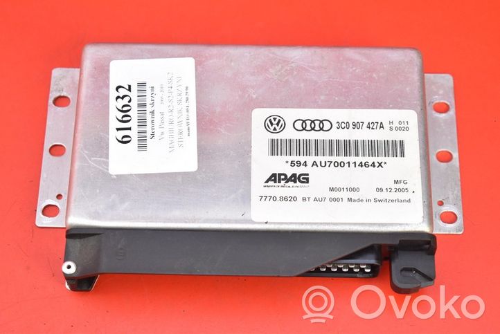 Volkswagen PASSAT B6 Vaihdelaatikon ohjainlaite/moduuli 3C0907427A