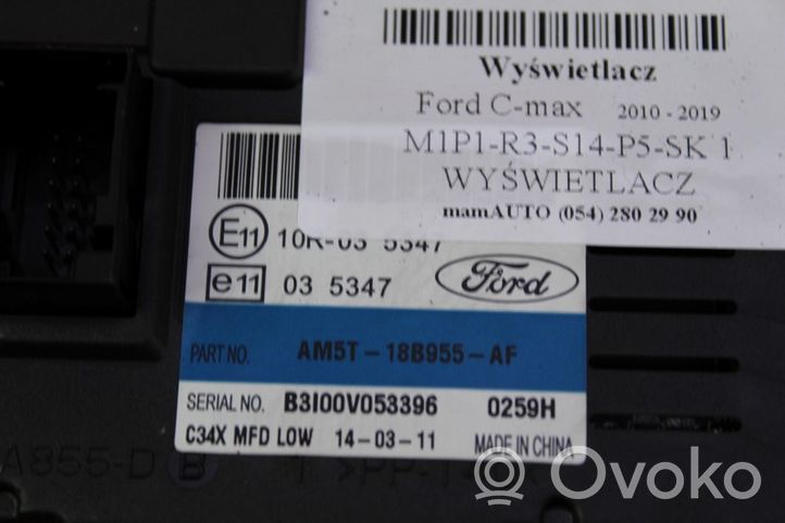 Ford Grand C-MAX Panel / Radioodtwarzacz CD/DVD/GPS AM5T-18B955-AF