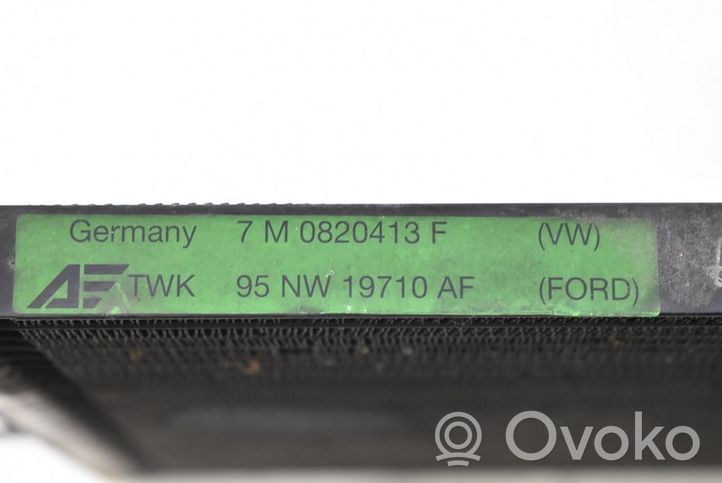 Volkswagen Sharan Air conditioning (A/C) radiator (interior) 7M0820413F