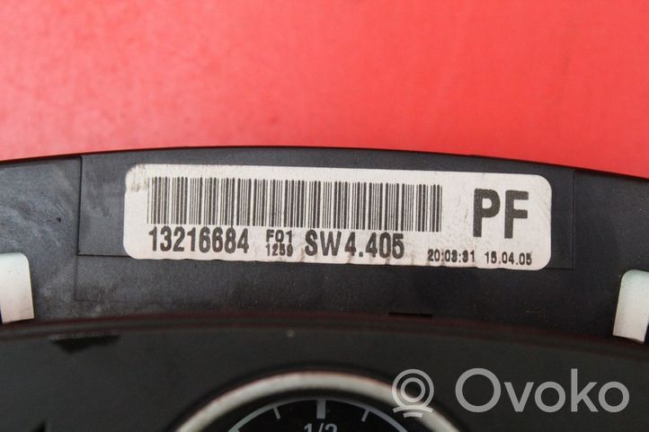 Opel Astra H Geschwindigkeitsmesser Cockpit 13216684 PF