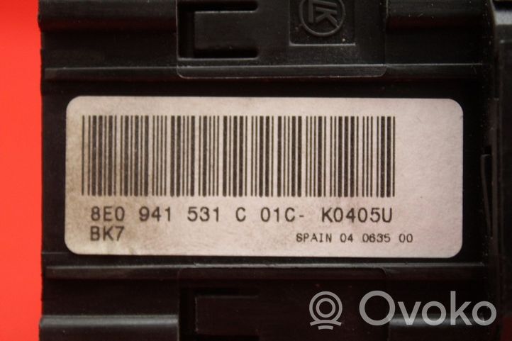 Audi A4 S4 B7 8E 8H Interrupteur d’éclairage 8E0941531C