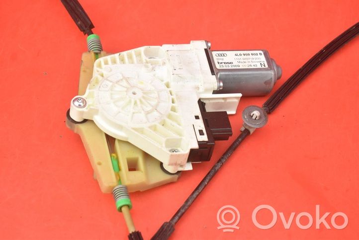 Audi Q7 4L Elektryczny podnośnik szyby drzwi tylnych 4L0959802B