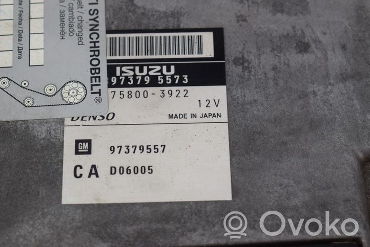 Opel Vectra C Boîte à fusibles relais 97379557