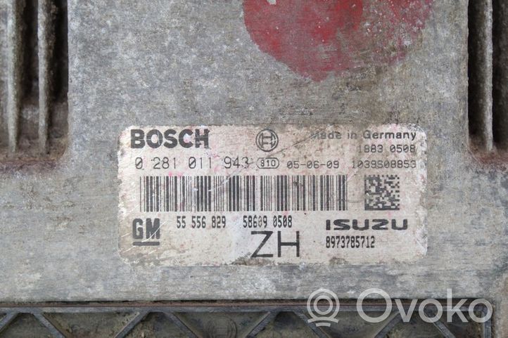 Opel Astra H Relay mounting block 55556829 ZH