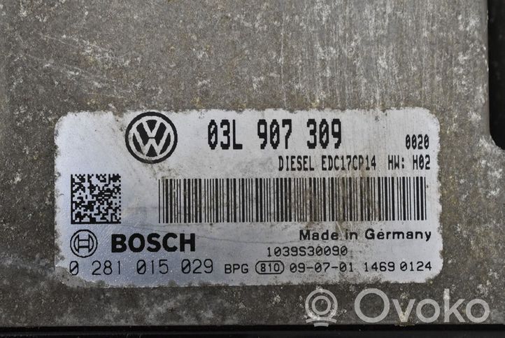 Volkswagen Golf V Scatola di montaggio relè 03G907309