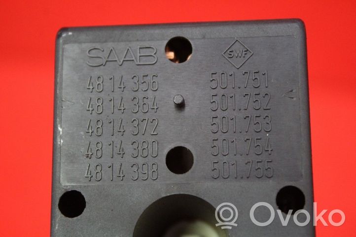 Saab 9-3 Ver1 Interruttore di controllo dell’alzacristalli elettrico 4814356
