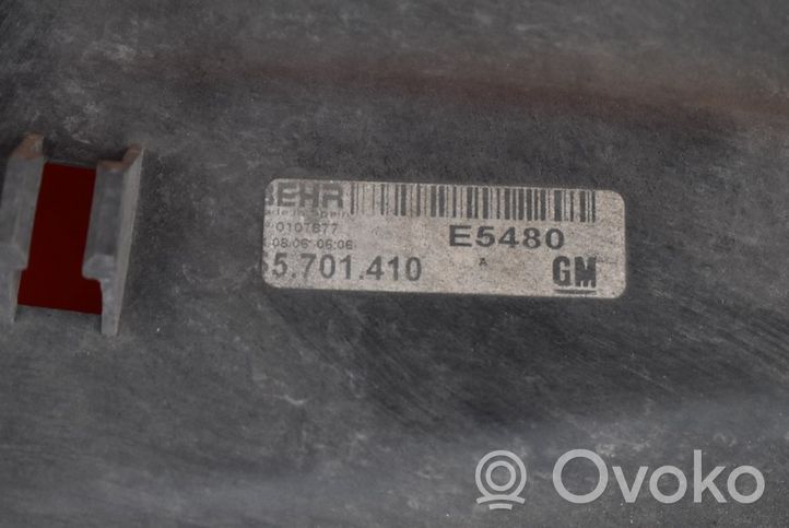 Opel Corsa D Elektrinis radiatorių ventiliatorius 55701002