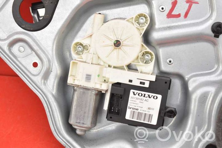 Volvo S40 Regulador de puerta trasera con motor 8679081RH