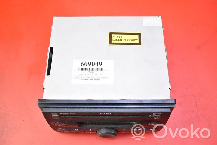 Nissan Micra Panel / Radioodtwarzacz CD/DVD/GPS 7654387318