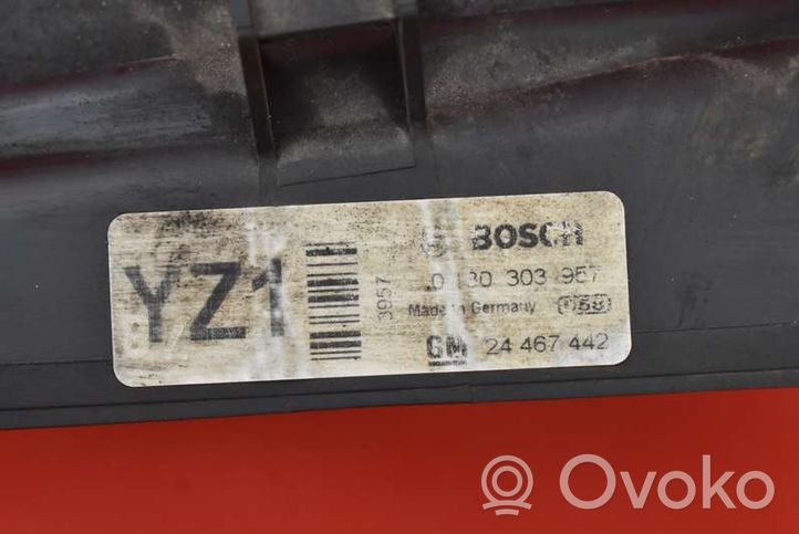 Opel Astra H Elektryczny wentylator chłodnicy 24467442