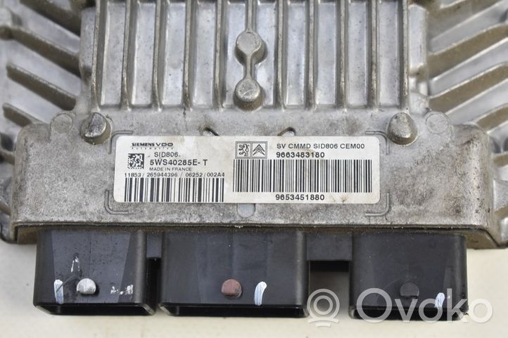 Alpine C2 Centralina/modulo motore ECU 9653451880