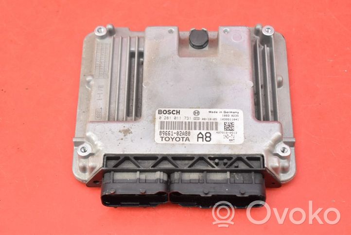 Toyota Corolla E120 E130 Komputer / Sterownik ECU silnika 89661-02A80