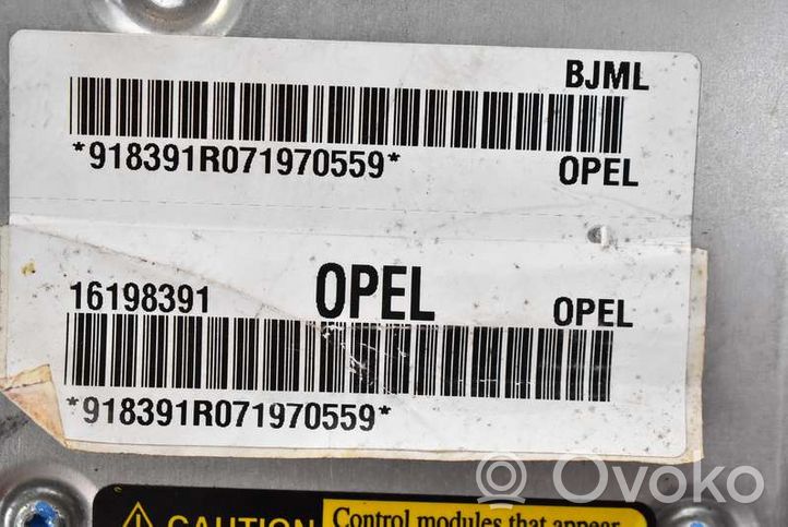 Opel Sintra Unité de commande, module ECU de moteur 16198391