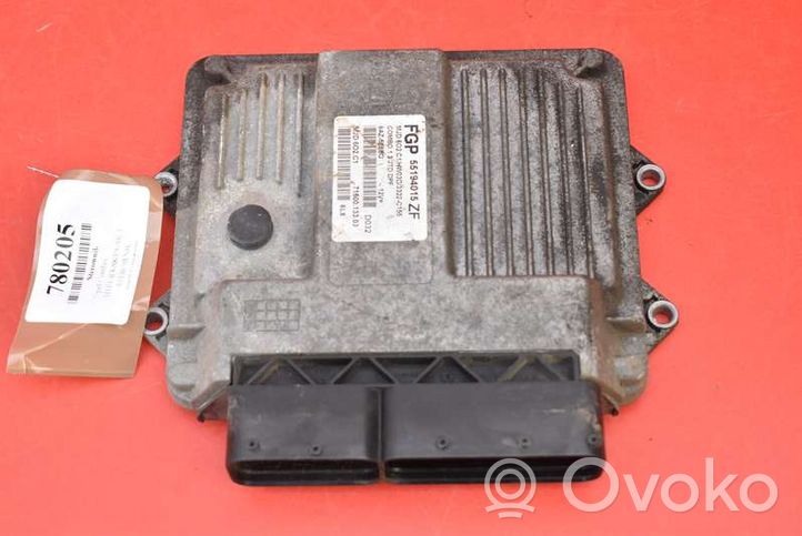 Opel Combo C Unité de commande, module ECU de moteur 55194015ZF