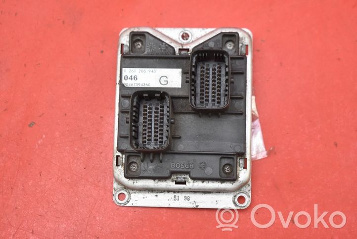 Alfa Romeo 156 Komputer / Sterownik ECU silnika 00467394360