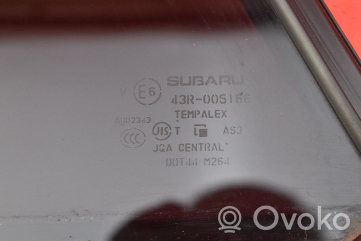Subaru Outback (BS) Vetro del finestrino della portiera posteriore 