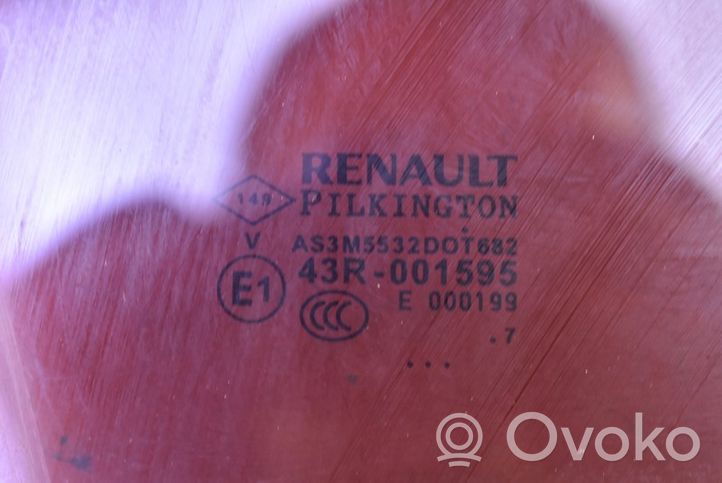 Renault Captur Pagrindinis galinių durų stiklas 
