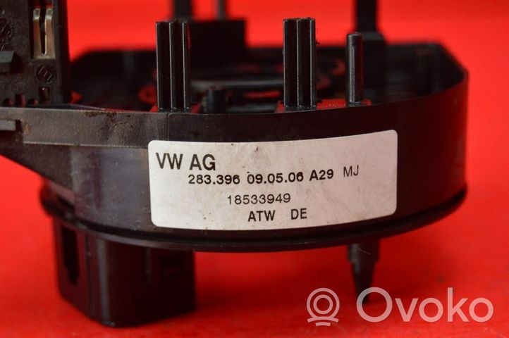 Volkswagen Polo IV 9N3 Bague collectrice/contacteur tournant airbag (bague SRS) 283396