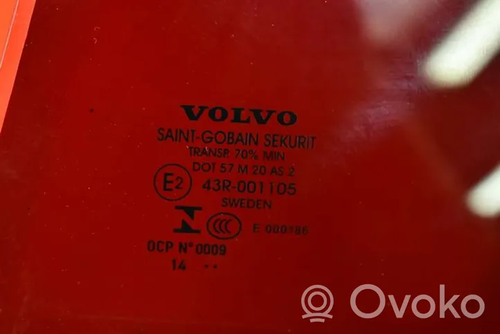 Volvo V60 Vitre de fenêtre porte arrière VOLVO