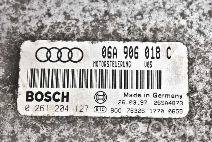 Audi A3 S3 8L Komputer / Sterownik ECU silnika 06A906018C