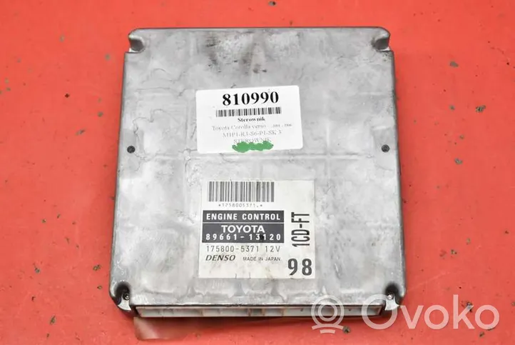 Toyota Corolla Verso E121 Galios (ECU) modulis 89661-13120