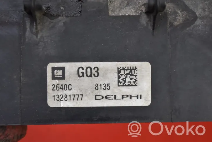 Opel Astra J Elektryczny wentylator chłodnicy 13281777