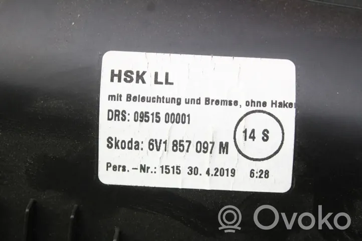 Skoda Fabia Mk3 (NJ) Hansikaslokero 6V1857097M