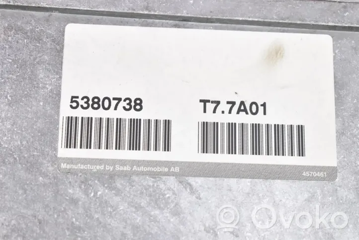 Saab 9-5 Komputer / Sterownik ECU silnika 5380738