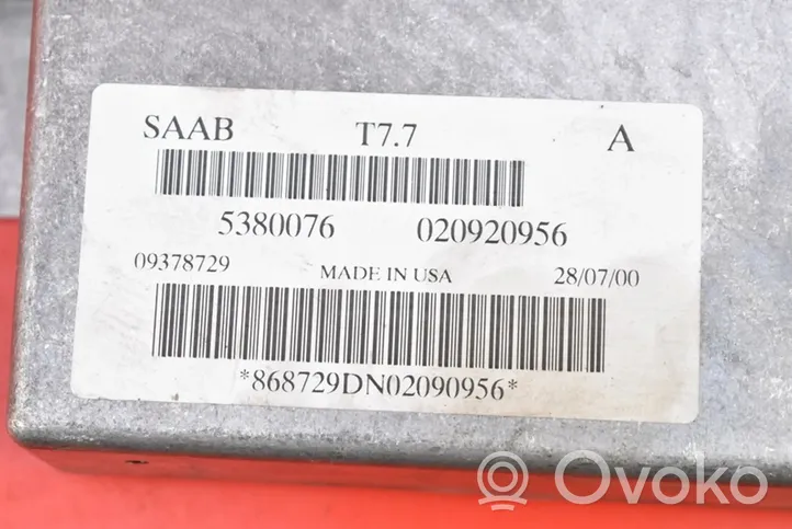 Saab 9-5 Komputer / Sterownik ECU silnika 5380738