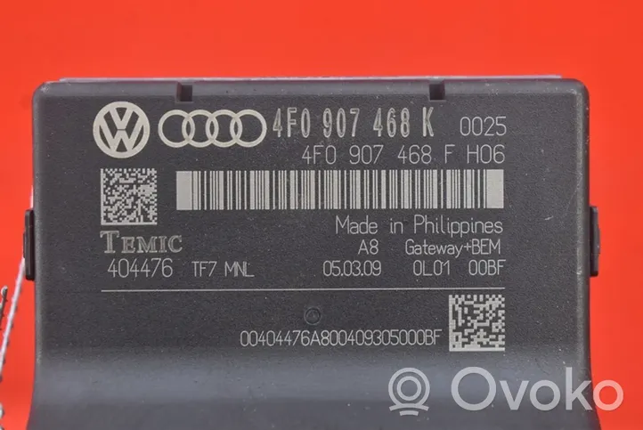 Audi Q7 4L Komputer / Sterownik ECU silnika 4F0907468K