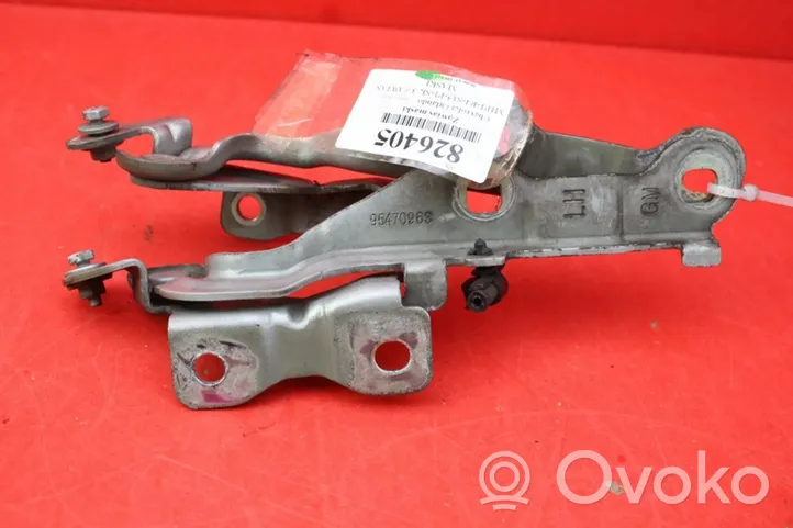 Chevrolet Orlando Cerniere del vano motore/cofano 95470963