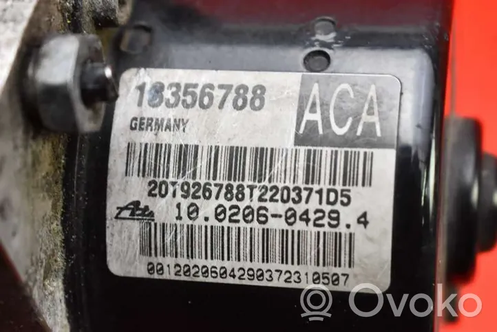 Chevrolet Orlando Pompe ABS 13356788