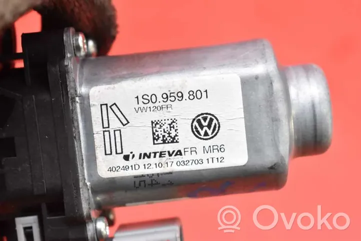 Skoda Citigo Mécanisme de lève-vitre avec moteur 1S4837462A