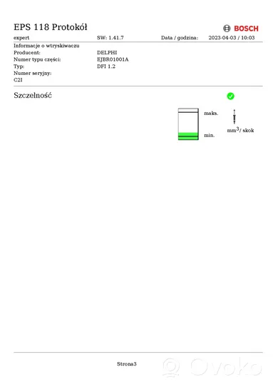 Citroen C3 Polttoainesuutin 9650059780