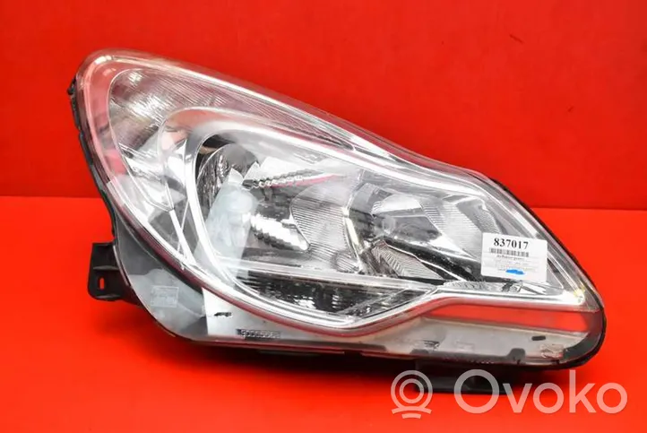 Opel Corsa D Headlight/headlamp 95511328