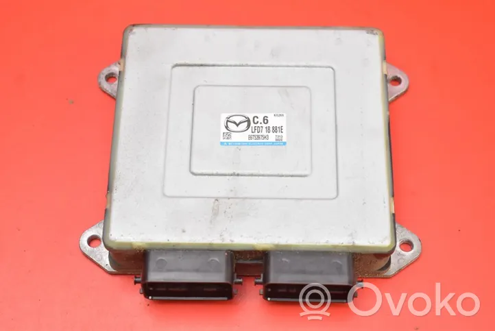 Mazda MX-5 NC Miata Unité de commande, module ECU de moteur LFD718881E