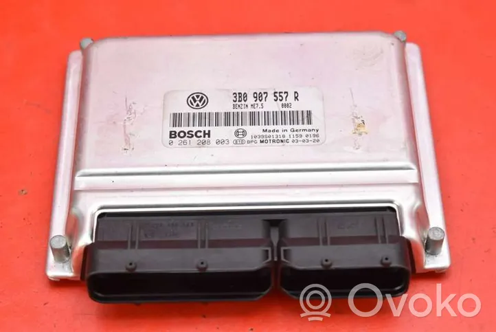 Volkswagen PASSAT B5.5 Komputer / Sterownik ECU silnika 3B0907557R