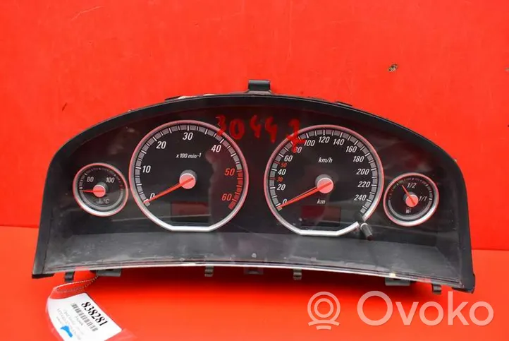 Opel Vectra C Compteur de vitesse tableau de bord 13144743WB