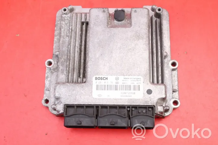 Renault Laguna III Komputer / Sterownik ECU silnika 8200726880