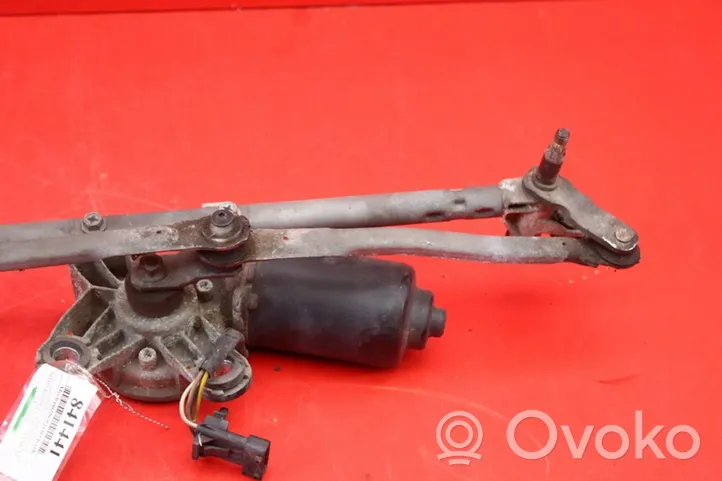 Saab 9-3 Ver2 Mechanizm i silniczek wycieraczek szyby przedniej / czołowej 12755304