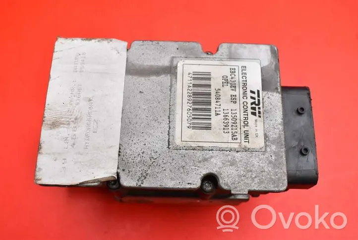 Opel Signum Pompa ABS 13136694