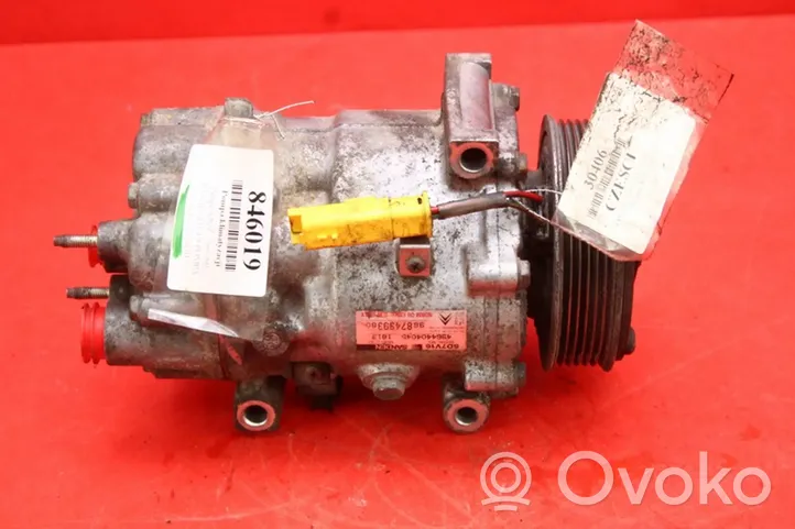 Peugeot 807 Compressore aria condizionata (A/C) (pompa) 9687499380