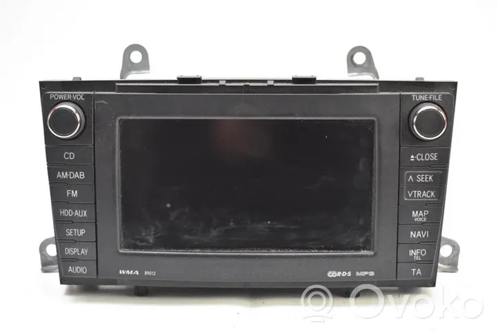 Toyota Avensis Verso Panel / Radioodtwarzacz CD/DVD/GPS 86120-20A80