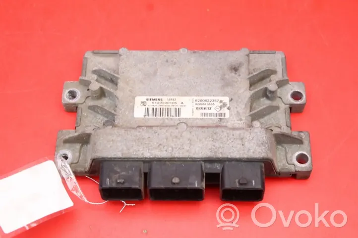 Renault Clio III Unité de commande, module ECU de moteur 8200522357