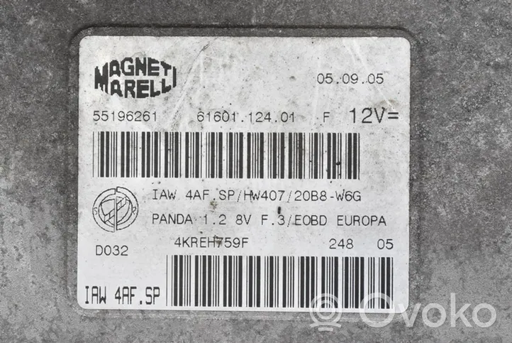 Fiat Panda 141 Komputer / Sterownik ECU silnika 55196261