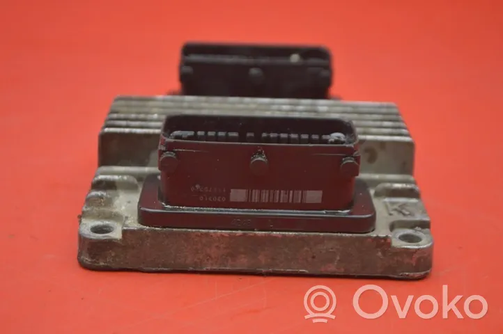 Opel Vectra C Motorsteuergerät ECU 